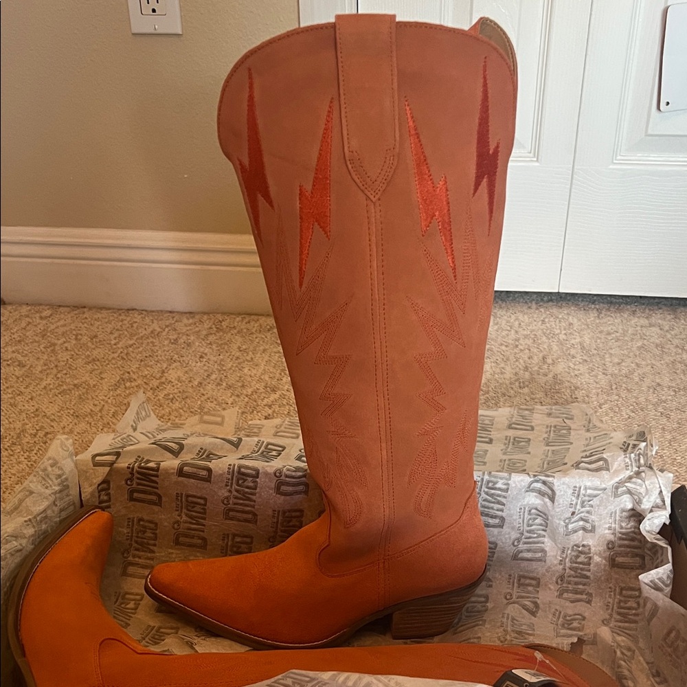 DINGO Thunder Road Boots in Orange